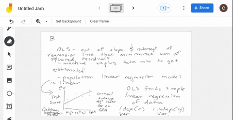the-sample-regression-line-estimated-by-ols-a-has-an-intercept-that-is-equal-to-zero-b-is-the-same-as-the-population-regression-line-c-cannot-have-negative-and-positive-slopes-d-is-the-line-that-minim