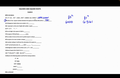 plz-answer-these-questions-fast-squares-and-square-roots-class-8-ijfill-in-the-blanks-1if-112-121-_-1012-10201-10012-1002001-then-1000012-2number-of-non-square-numbers-between-the-squares-of-48262