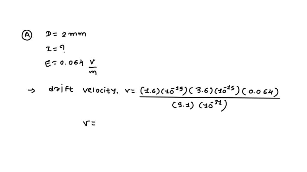 SOLVED The mean time between collisions in iron is 3.6Ã—10^(15) s. Part A What electron