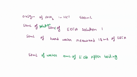 045-gm-of-caco3-was-dissolved-in-hci-and-the-solution-made-up-to-500-ml-with-distilled-water-50-ml-of-the-resulting-solution-required-50-ml-of-edta-solution-for-titration-when-titrated-using-03472