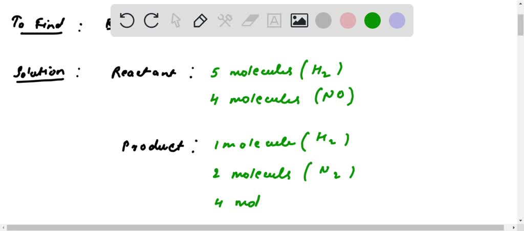 SOLVED: 'What is the chemical formula for the limiting reactant in the ...