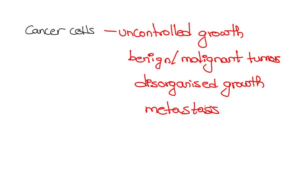 Which Statement Is True About Malignant Tumors SOLVED: Which of the following is true about cancer cells? Multiple
