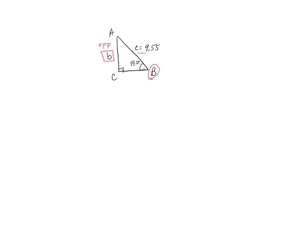 Solved This Problem Refers To A Right Triangle Abc With C 90° Begin The Problem By Drawing A 4921