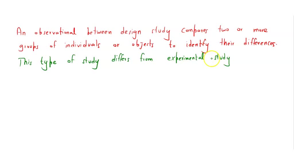 SOLVED The only research design that allows one to make causeand