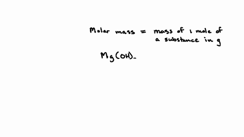 what-is-the-molar-mass-of-mgoh2-96577