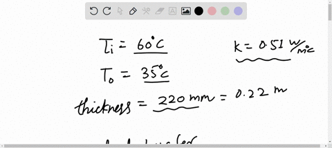 the-inncr-surface-of-plane-brick-wall-is-at-60-and-the-outer-surface-is-at-358c-calculate-the-rate-of-heat-transfer-per-m-of-surface-area-of-the-wall-which-is-220-mm-thick-the-theral-conduct-58004