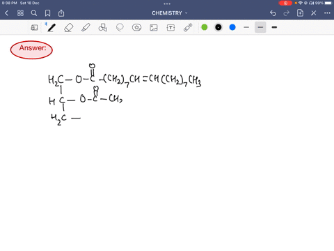 write-the-saponification-reaction-of-glyceryl-dioleate-monopalmitate-with-aqueous-naoh-2-91623