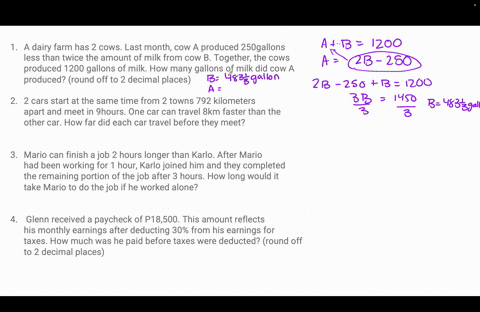 1-a-dairy-farm-has-2-cows-last-month-cowa-produced-250gallons-less-than-twice-the-amount-of-milk-from-cowb-together-the-cows-produced-1200-gallons-of-milk-how-many-gallons-of-milk-did-cowa-p-03241