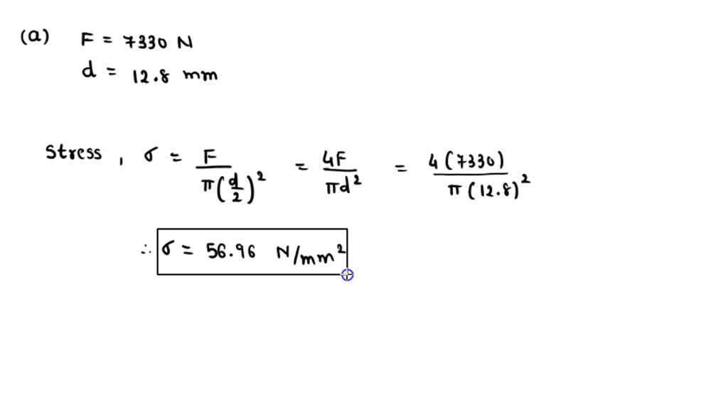 solved-a-cylindrical-specimen-of-aluminium-having-a-diameter-of-12-8