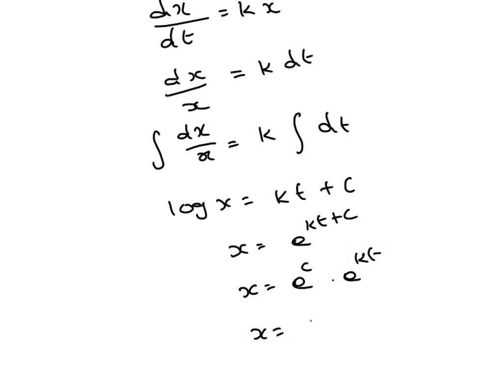 SOLVED: Chemical Reaction In a chemical reaction, a certain compound ...