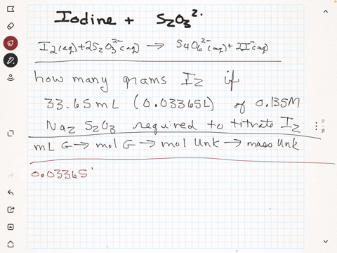 iodine-i2i2-reacts-with-aqueous-thiosulfate-ion-in-neutral-solution-according-to-the-balanced-equation-i2aq2s2o23aqs4o26aq2iaqi2aq2s2o32aqs4o62aq2iaq-how-many-grams-of-i2-are-present-in-a-so-07511