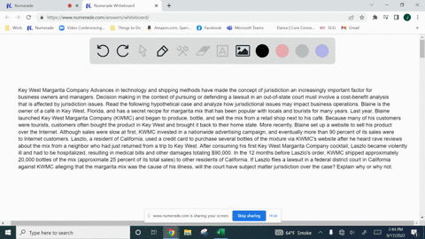 key-west-margarita-company-advances-in-technology-and-shipping-methods-have-made-the-concept-of-jurisdiction-an-increasingly-important-factor-for-business-owners-and-managers-decision-making-81781