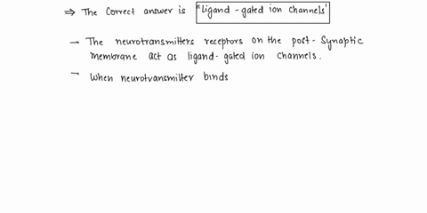 the-neurotransmitter-receptors-on-the-postsynaptic-membrane-act-as-and-cause-a-local-potential-in-the-membrane-multiple-choice-synapticvesicles-ligand-gated-ion-channels-voltage-gated-ion-ch-2031