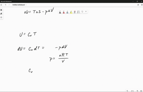 reversible-adiabatic-expansion-of-ideal-gas-this-question-involves-working-through-the-final-section-of-lecture-37-explain-why-the-first-law-for-all-reversible-adiabatic-process-gives-au-pdv-59465