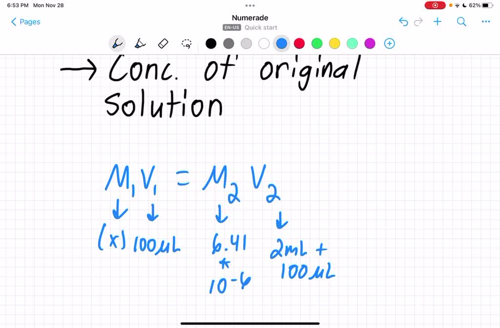 SOLVED The absorbance of a cationic iron(II) sample solution was