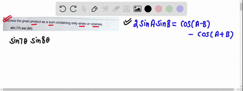 express-the-given-product-as-sum-containing-only-sines-cosines-sin-70-sin-80-sin-70-sin-80-simplify-ycur-answer-including-any-radicals-use-integers-fraciions-for-_-any-numbers-in-the-express-68443