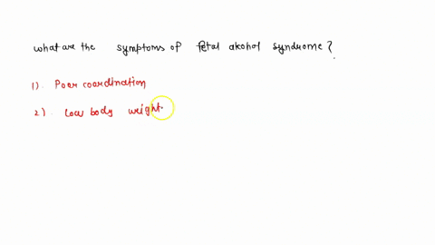 what-are-the-symptoms-of-fetal-alcohol-syndrome-86407