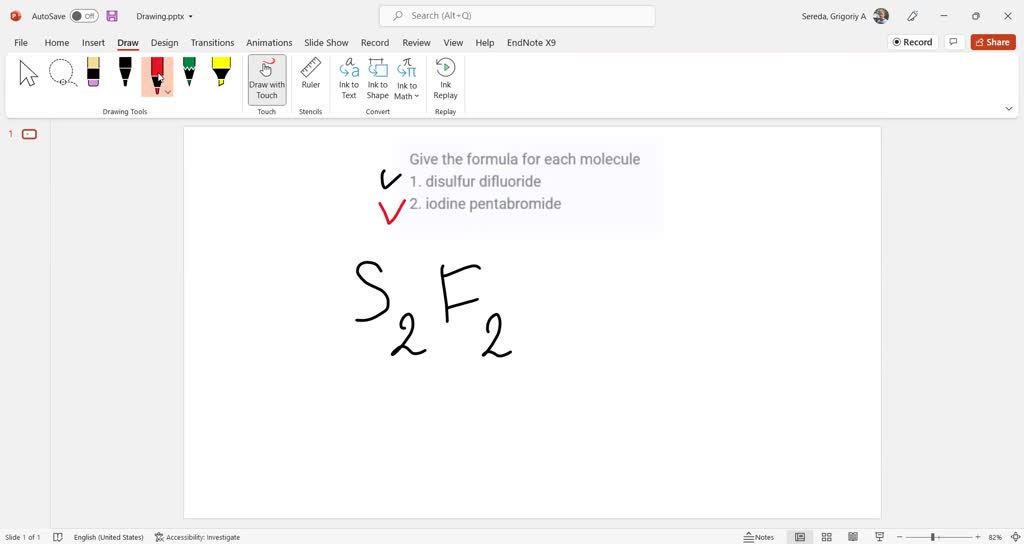 SOLVED when combined, iodine and tin were found to produce two