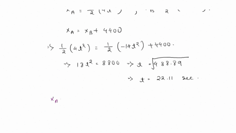 two-cars-are-heading-towards-one-another-car-a-is-moving-with-an-acceleration-of-aa-4-ms2-car-b-is-moving-with-an-acceleration-of-ab-14-ms2-the-cars-are-initially-at-rest-and-separated-by-a-55402