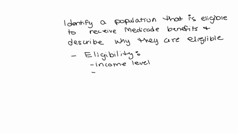 identify-a-population-that-is-eligible-to-receive-medicaid-benefits-and-describe-why-they-are-eligible