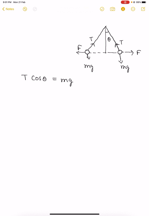 student-observes-that-t0-identical-charged-pith-balls-hanging-on-insulating-strings-repel-each-othe-clalm-which-of-the-following-reasonlng-statements-correct-eacn-equmdrium-tromthe-vertica-s-29328