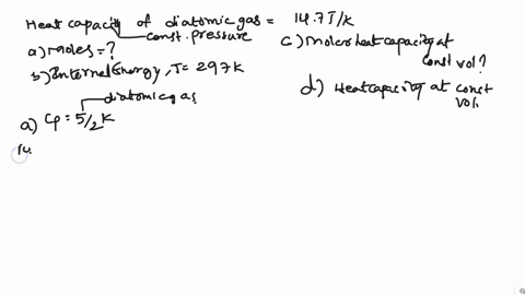 the-heat-capacity-at-constant-pressure-of-a-certain-amount-of-a-diatomic-gas-is-147-jk-a-find-the-number-of-moles-of-the-gas-______________-mol-b-what-is-the-internal-energy-of-the-gas-at-t-21504