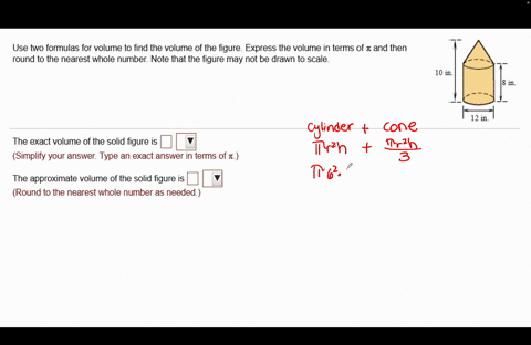 Lesson 3 Find Volume Using Formulas Use two formulas for volume to find the volume of the...