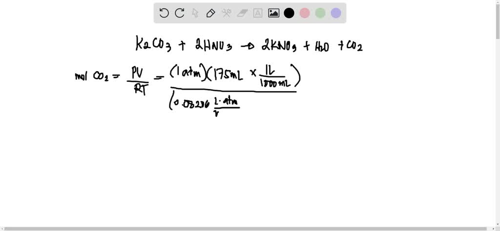 SOLVED: What mass of potassium carbonate is required to react with ...