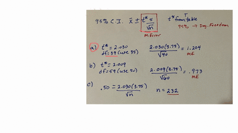 based-on-a-sample-of-size-40-a-95-confidence-interval-for-the-mean-hourly-earnings-m-of-people-employed-in-the-restaurant-service-industry-is-from-1334-to-1566-note-x-1450-and-s-375-a-if-the-39786