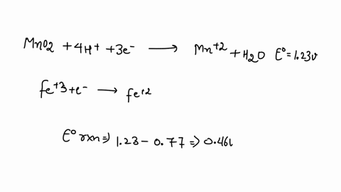 use-the-appropriate-standard-reduction-potentials-below-to-determine-the-equilibrium-constant-at-271-k-for-the-followingreaction-under-acidic-conditions_-4htaq-mnozs-2fe2aq-s-mnt-aq-2fe3-aq-27188