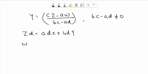 problem-451-let-x-and-y-be-two-random-variables-with-joint-pdf-fxy-let-z-a1-by-and-w-cl-dy-where-ad-bc-0-find-the-joint-probability-density-function-of-z-and-w-79958