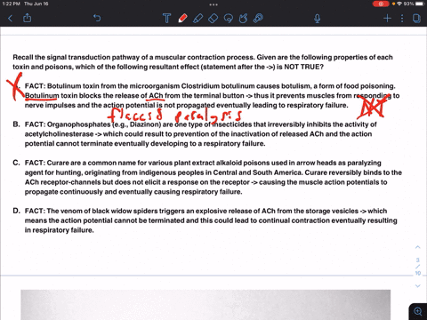 recall-the-signal-transduction-pathway-of-a-muscular-contraction-process-given-are-the-following-properties-of-each-toxin-and-poisons-which-of-the-following-resultant-effect-statement-after-62388