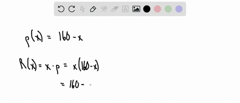 10-suppose-that-the-function-px-160-x-relates-the-selling-price-p-of-an-item-to-the-quantity-that-is-sold-assume-that-p-is-in-dollars-for-which-value-of-x-will-the-revenue-r-be-a-maximum-wha-24345