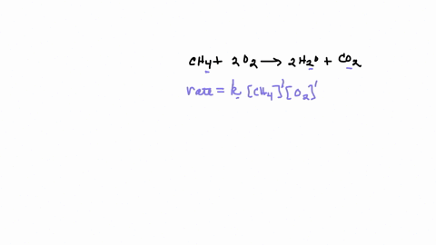 methane-burns-in-oxygen-to-form-carbon-dioxide-this-reaction-is-described-by-the-following-equation-ch4-2-o2-co2-2-h2o-the-rate-law-for-this-reaction-is-k-ch41-o21-the-rate-constant-k-007806-mol-1-l-s