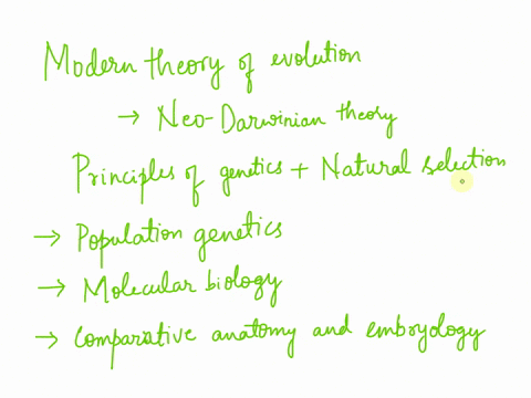 describe-the-modern-theory-of-evolution-and-discuss-how-it-is-supported-by-evidence-from-two-of-the-following-three-areas-population-genetics-molecular-biology-comparative-anatomy-and-embryo-54537