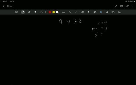 find-the-variance-for-the-given-sample-data-round-your-answer-to-one-more-decimal-place-than-the-original-data-9-4-7-2