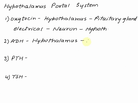 which-of-the-following-events-could-be-a-result-of-damage-to-the-hypothalamus-portal-system-decreased-secretion-of-oxytocin-decreased-secretion-of-antidiuretic-hormone-adh-decreased-secretio-86838