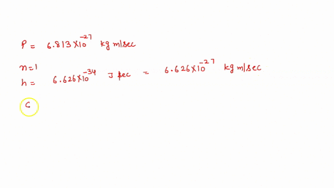 a-hydrogen-atom-emits-a-photon-that-has-momentum-6813-10-27-kgms-this-photon-is-emitted-because-the-electron-in-the-atom-falls-from-a-higher-energy-level-into-the-n-1-level-what-is-the-quant-14057