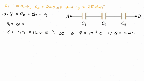 3-in-the-circuit-shown-below-c1-100-f-c2-200-uf-and-c3-250-af-if-no-capacitor-can-withstand-a-potential-difference-of-more-than-100-v-without-failure-what-are-a-the-magnitude-of-the-maximum-45307