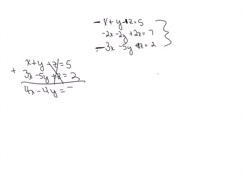 which-of-the-following-statements-is-true-about-the-system-of-equations-xy-z5-2x-2y2z7-and-3x-5yz2-a-623-is-a-solution-to-the-system-of-equations-b-114-is-a-solution-to-the-system-of-equations-c-there