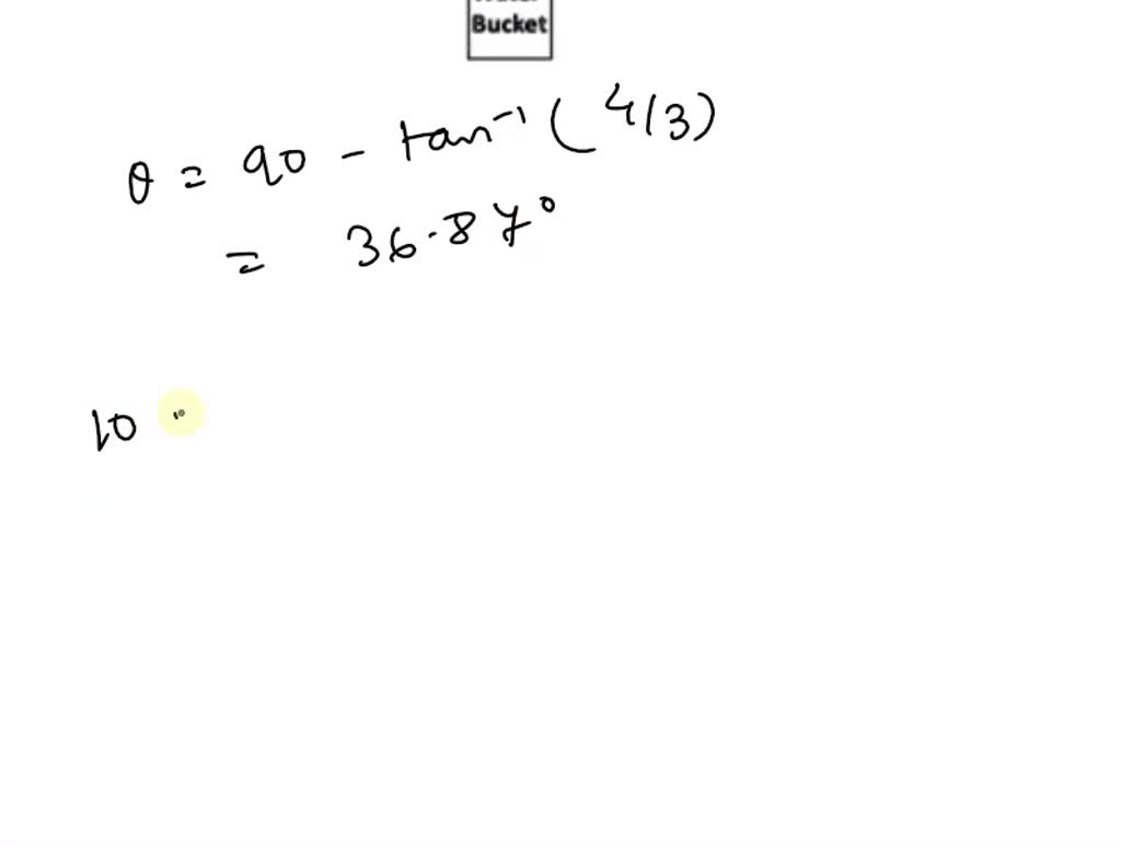 Answered: A container of weight W is suspended…