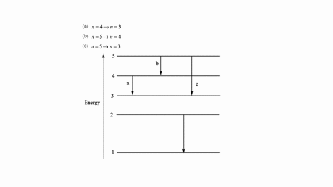 using-vertical-lines-indicate-the-transitions-from-exercise-64-on-an-energy-level-diagram-for-the-hydrogen-atom-see-fig-79-2