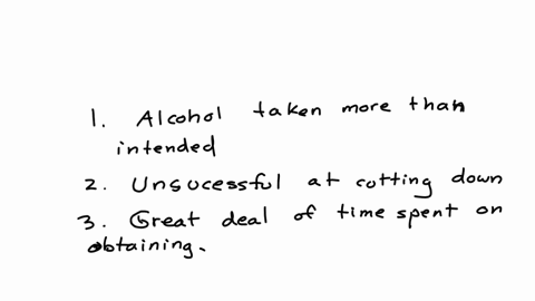 list-the-dsm-5-criteria-for-alcohol-use-disorder
