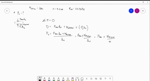 a-cylinder-containing-ideal-gas-is-sealed-by-a-piston-that-is-above-the-gas-the-piston-is-a-cylindrical-object-with-a-weight-of-200-n-which-can-slide-up-or-down-in-the-cylinder-without-frict-56068