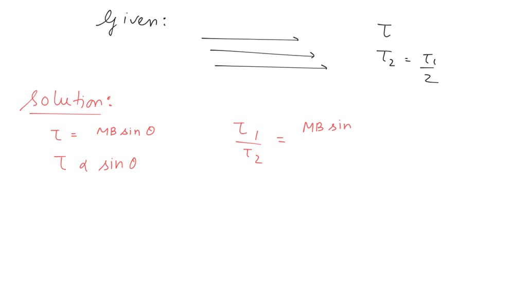 SOLVED A bar is held perpendicular to a uniform field