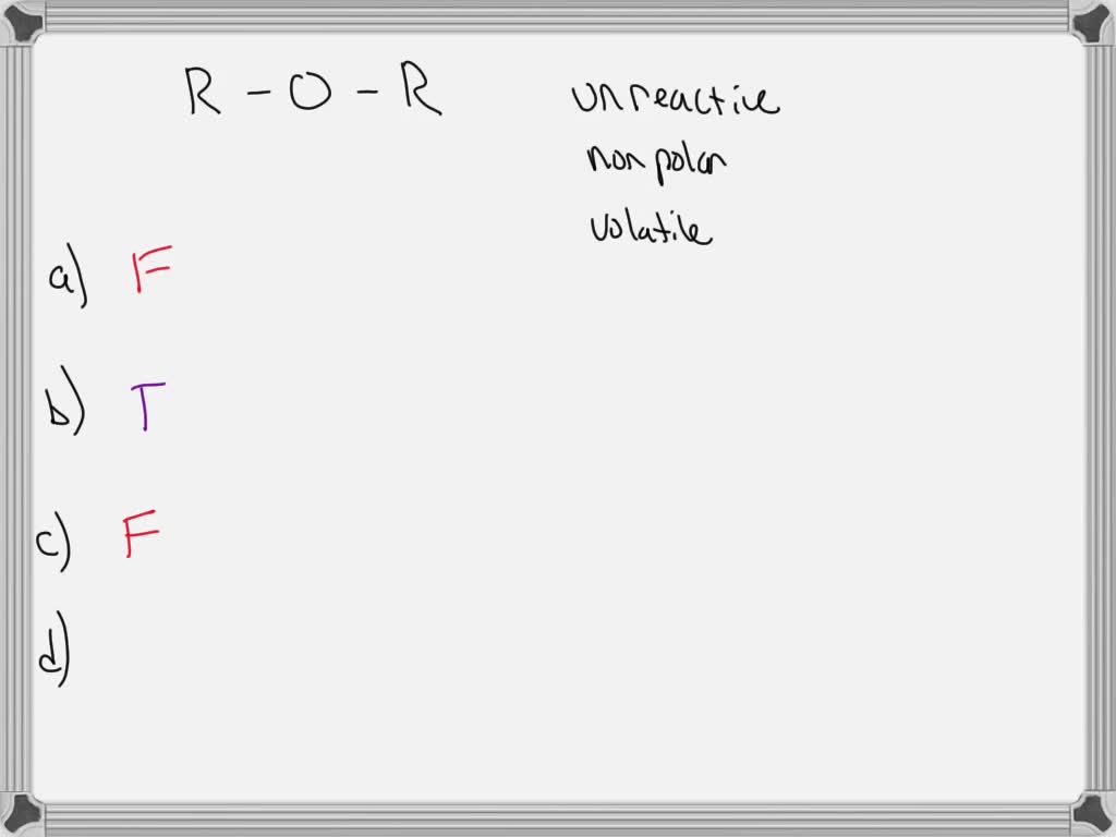 SOLVED 'Longterm storage of ethers can be dangerous, because most