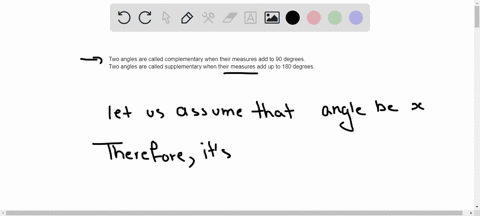 the-measure-of-the-complement-of-the-angle-is-12-more-than-twice-the-measure-of-the-angle-find-the-measures-of-the-angles-17454