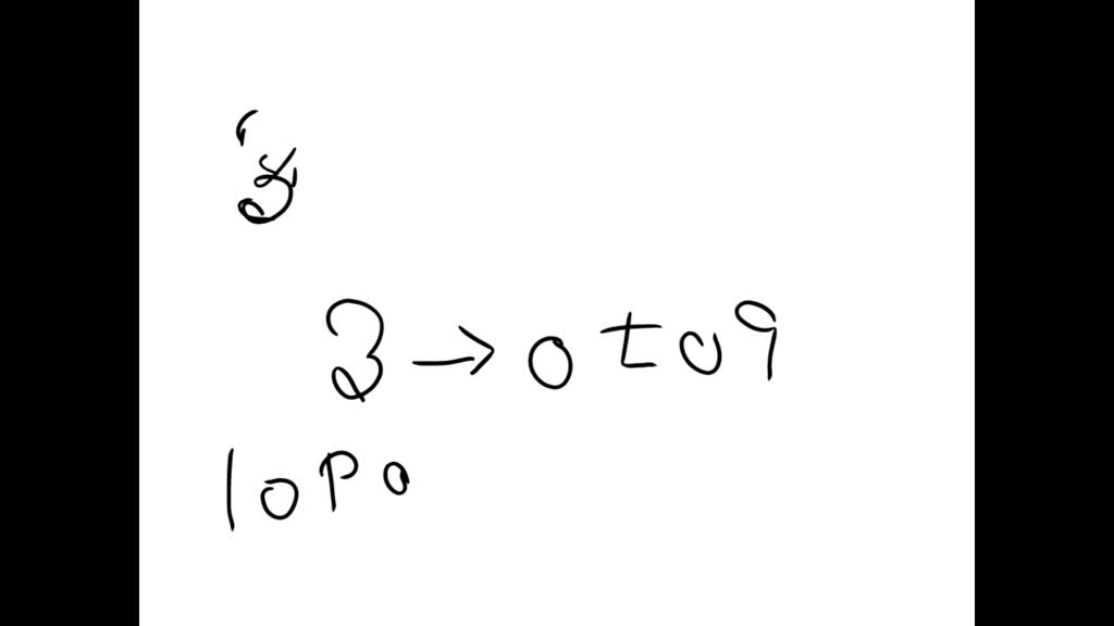 SOLVED A lottery is conducted using three urns. Each urn contains chips numbered from 0 to 9