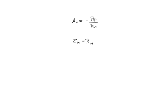 design-an-inverting-amplifier-with-a-gain-of-10-and-an-input-impedance-of-15-ko-20-k-5-k-100-mv-rl-34628