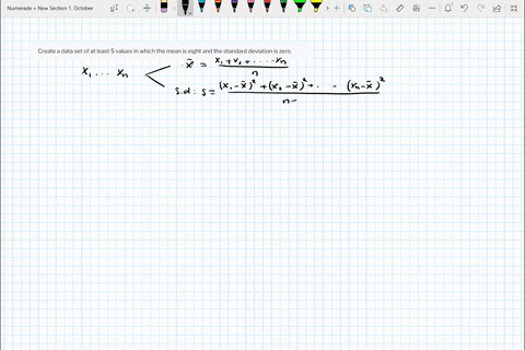 create-a-data-set-of-at-least-5-values-in-which-the-mean-is-eight-and-the-standard-deviation-is-zero-06507